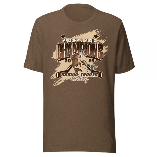 Brown Trouts Las Vegas Champs Softstyle Unisex t-shirt