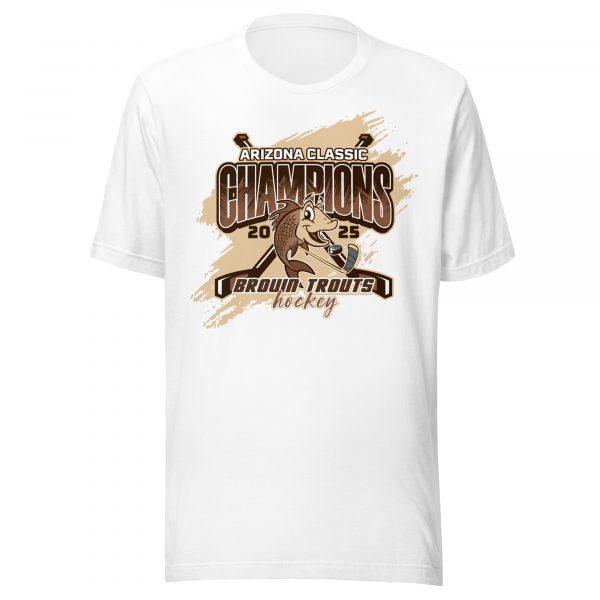 Brown Trouts Las Vegas Champs Softstyle Unisex t-shirt - Image 2