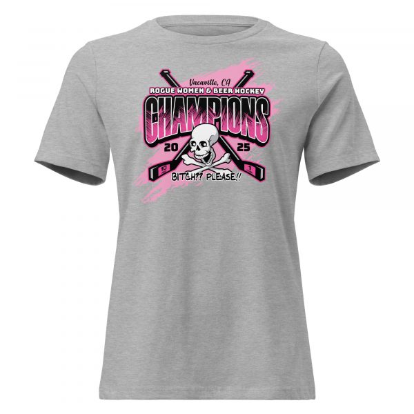 B Please Vacaville Champs Women's Relaxed T-Shirt - Image 3