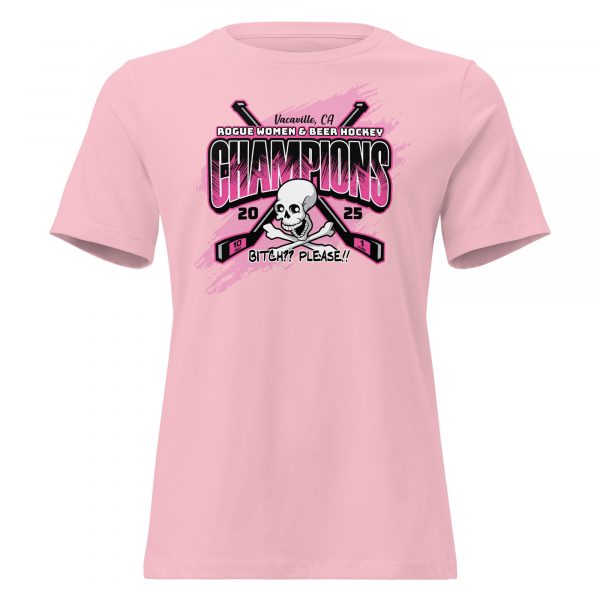 B Please Vacaville Champs Women's Relaxed T-Shirt - Image 4