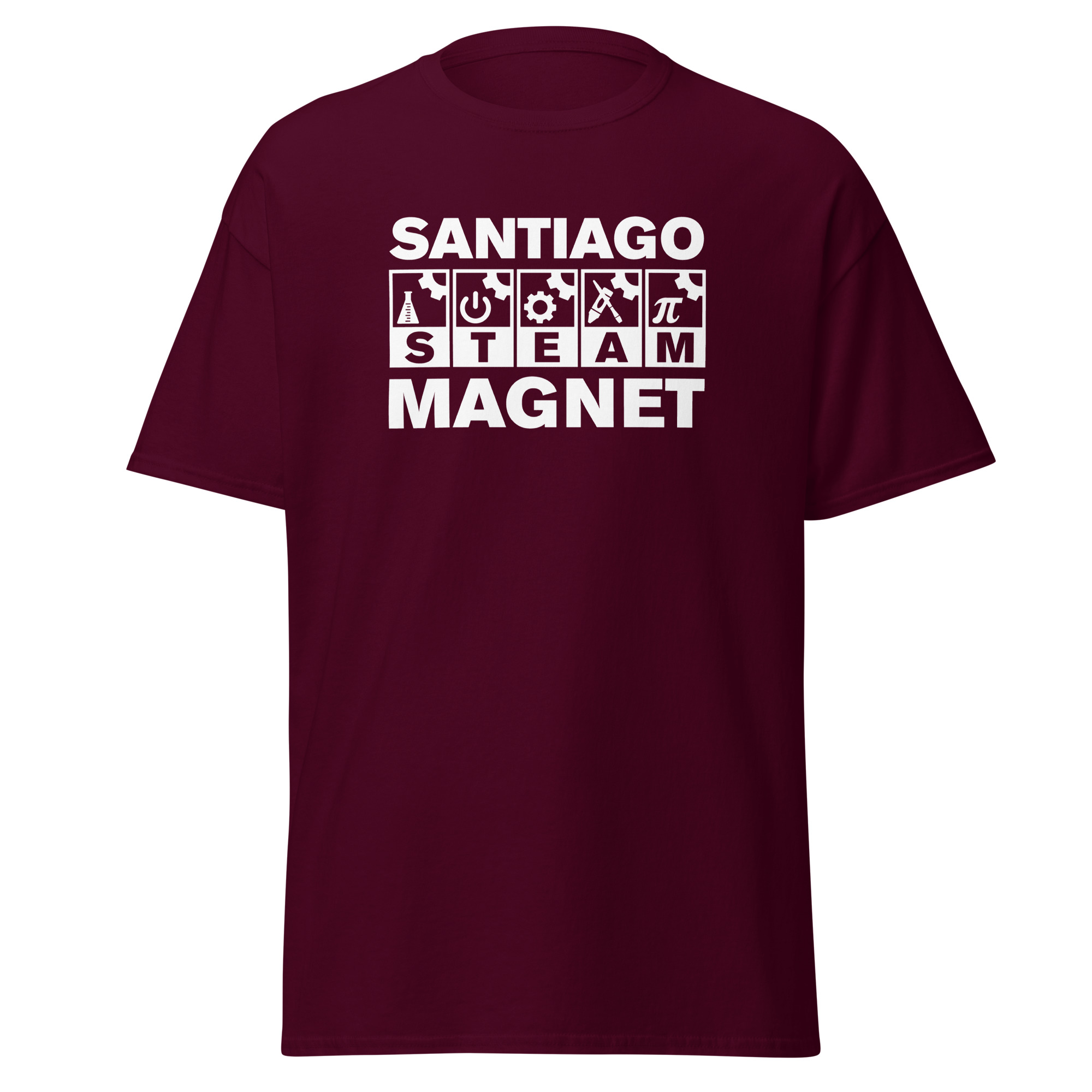 Santiago STEAM Icons Adult Tee - Image 2