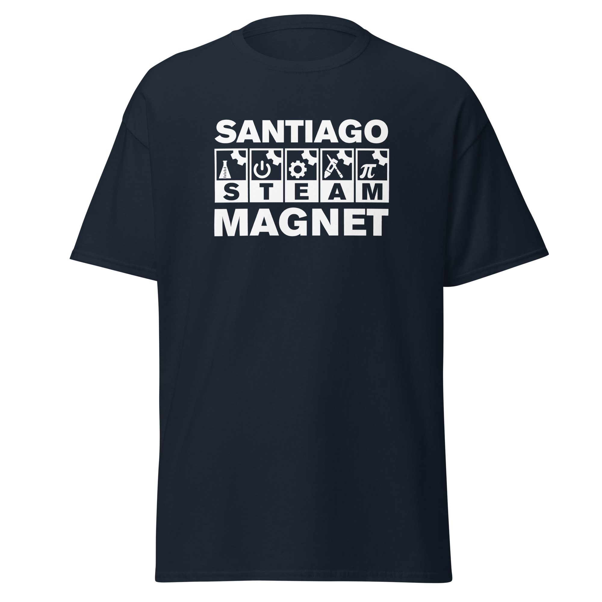 Santiago STEAM Icons Adult Tee - Image 4