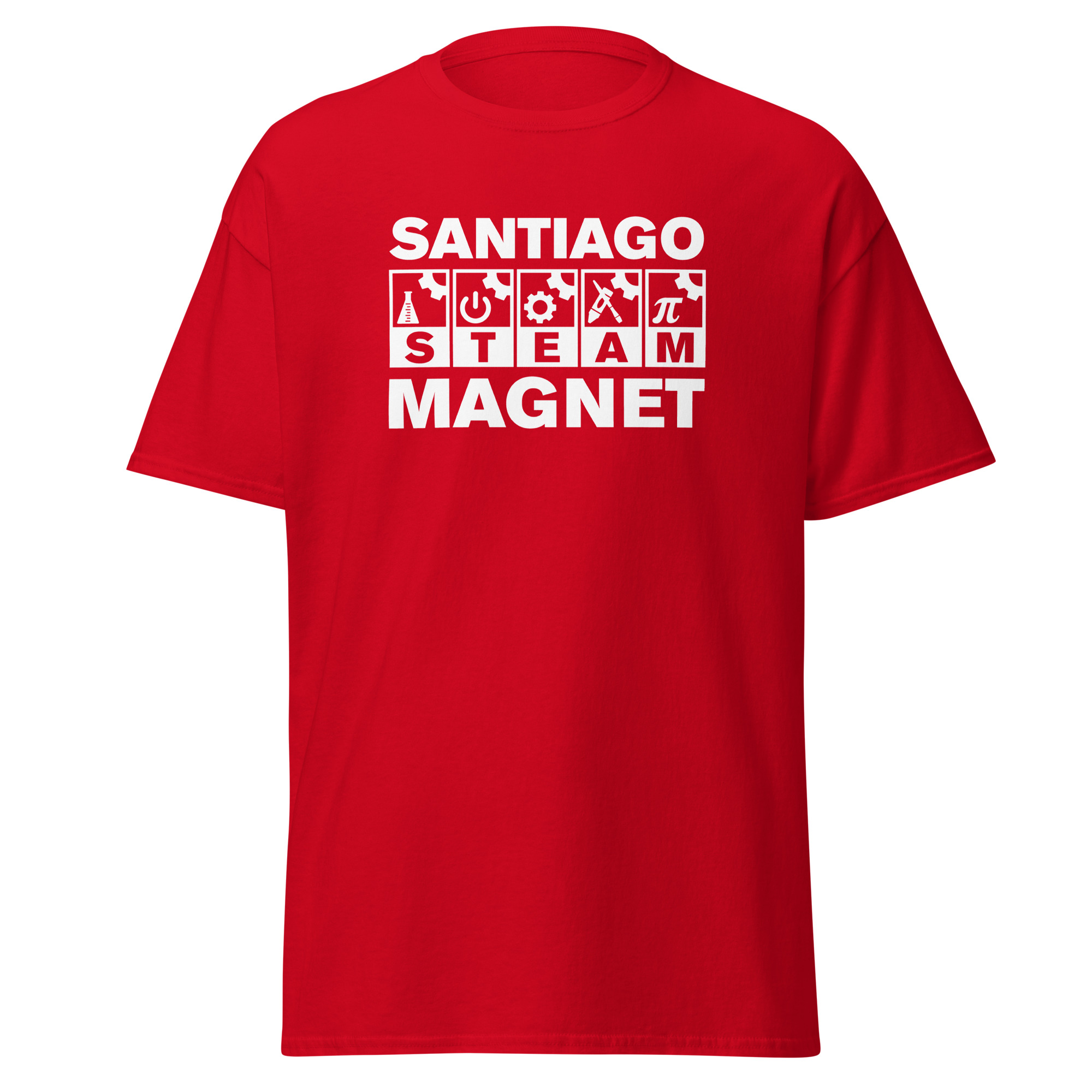 Santiago STEAM Icons Adult Tee - Image 5