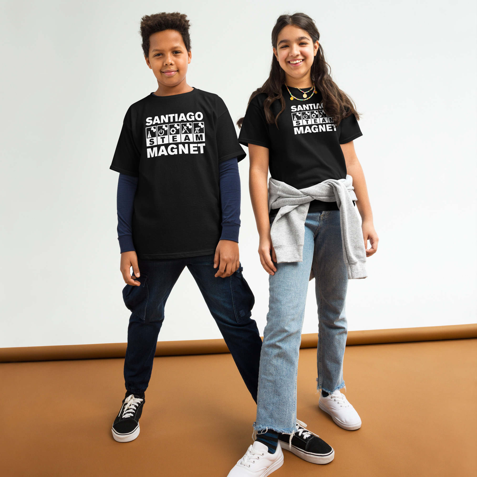 Santiago STEAM Icons youth classic tee - Image 2