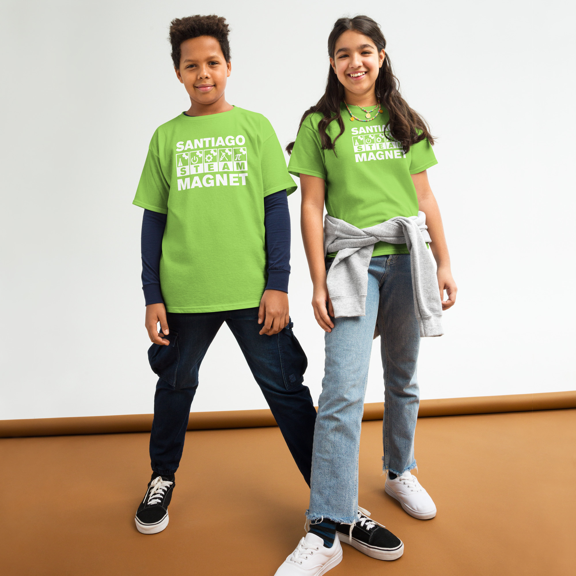 Santiago STEAM Icons youth classic tee - Image 8