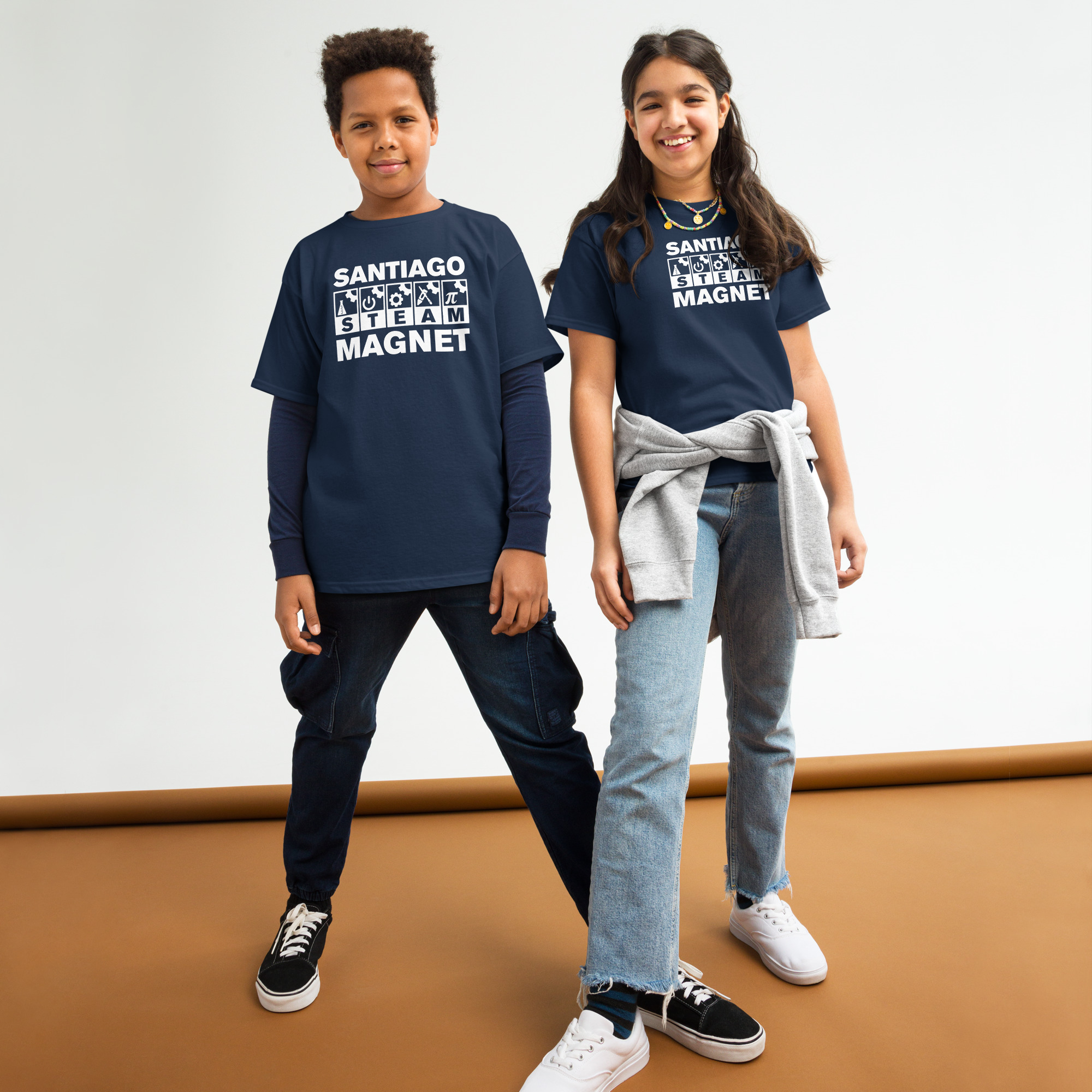 Santiago STEAM Icons youth classic tee - Image 3