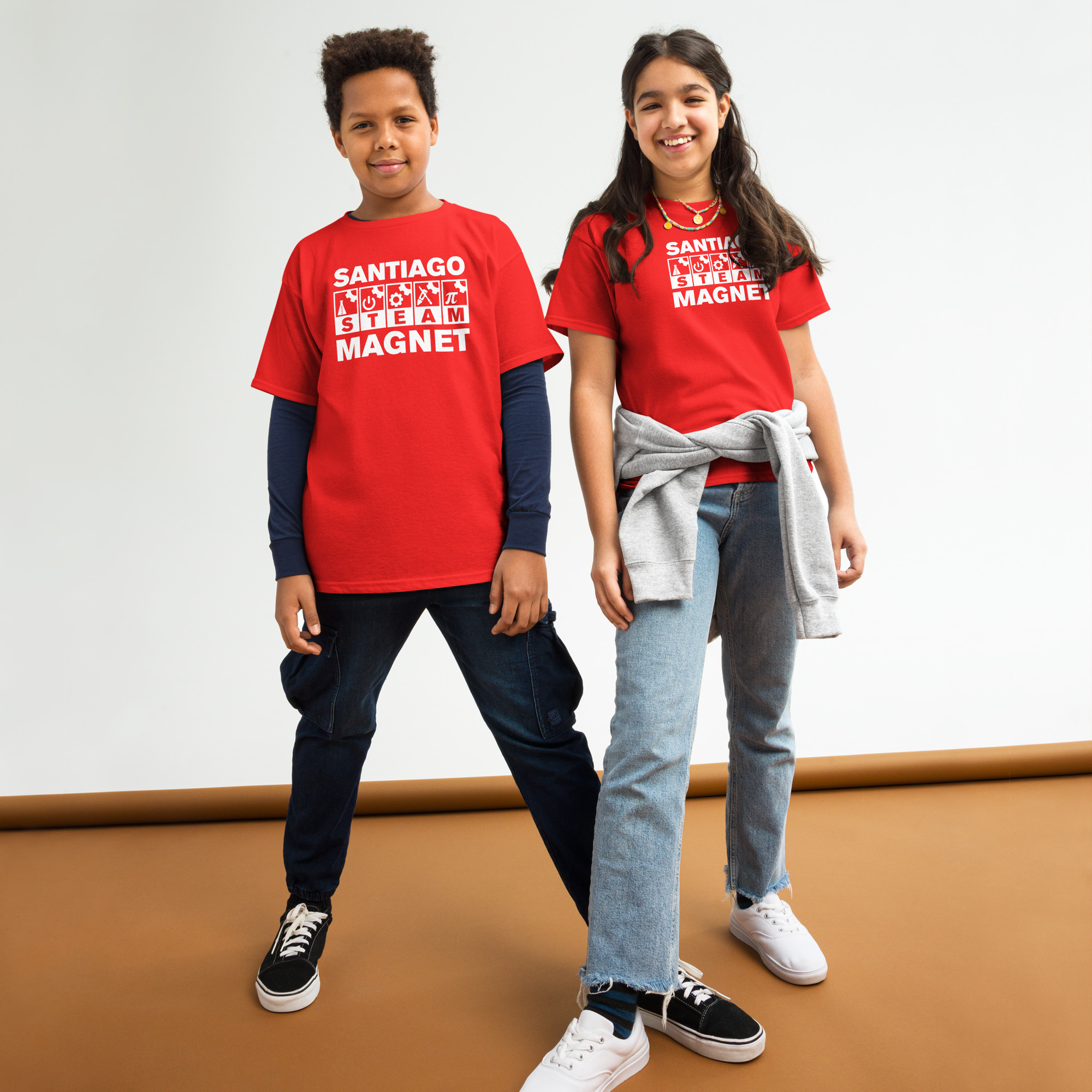 Santiago STEAM Icons youth classic tee - Image 4