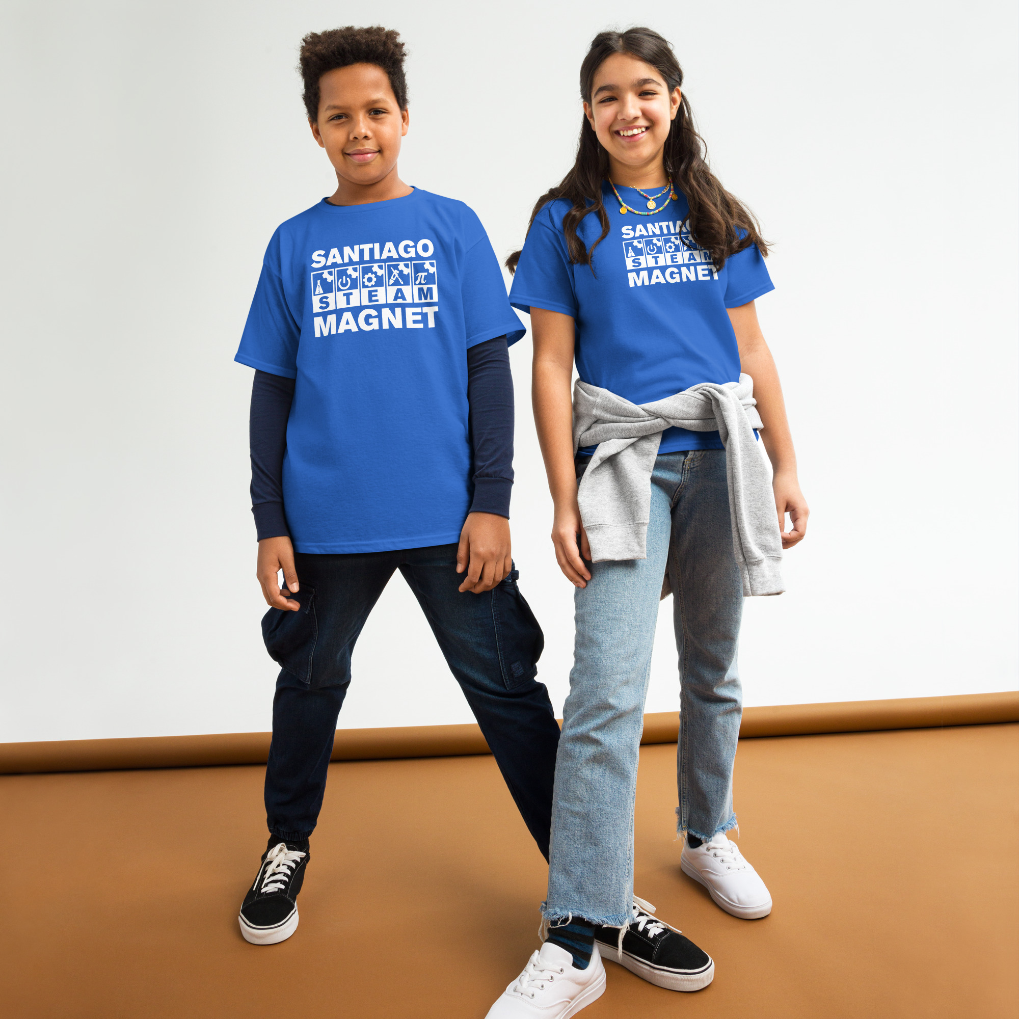Santiago STEAM Icons youth classic tee