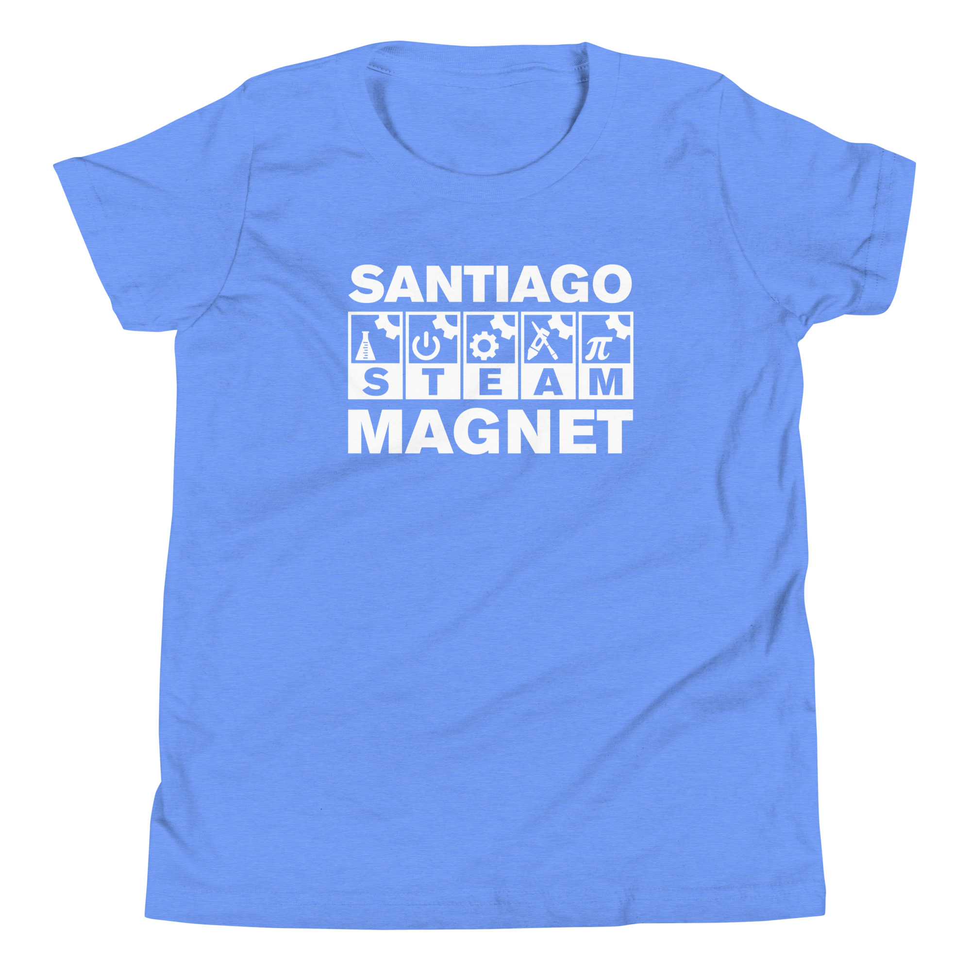 Santiago STEAM Icons Youth Short Sleeve T-Shirt - Image 7
