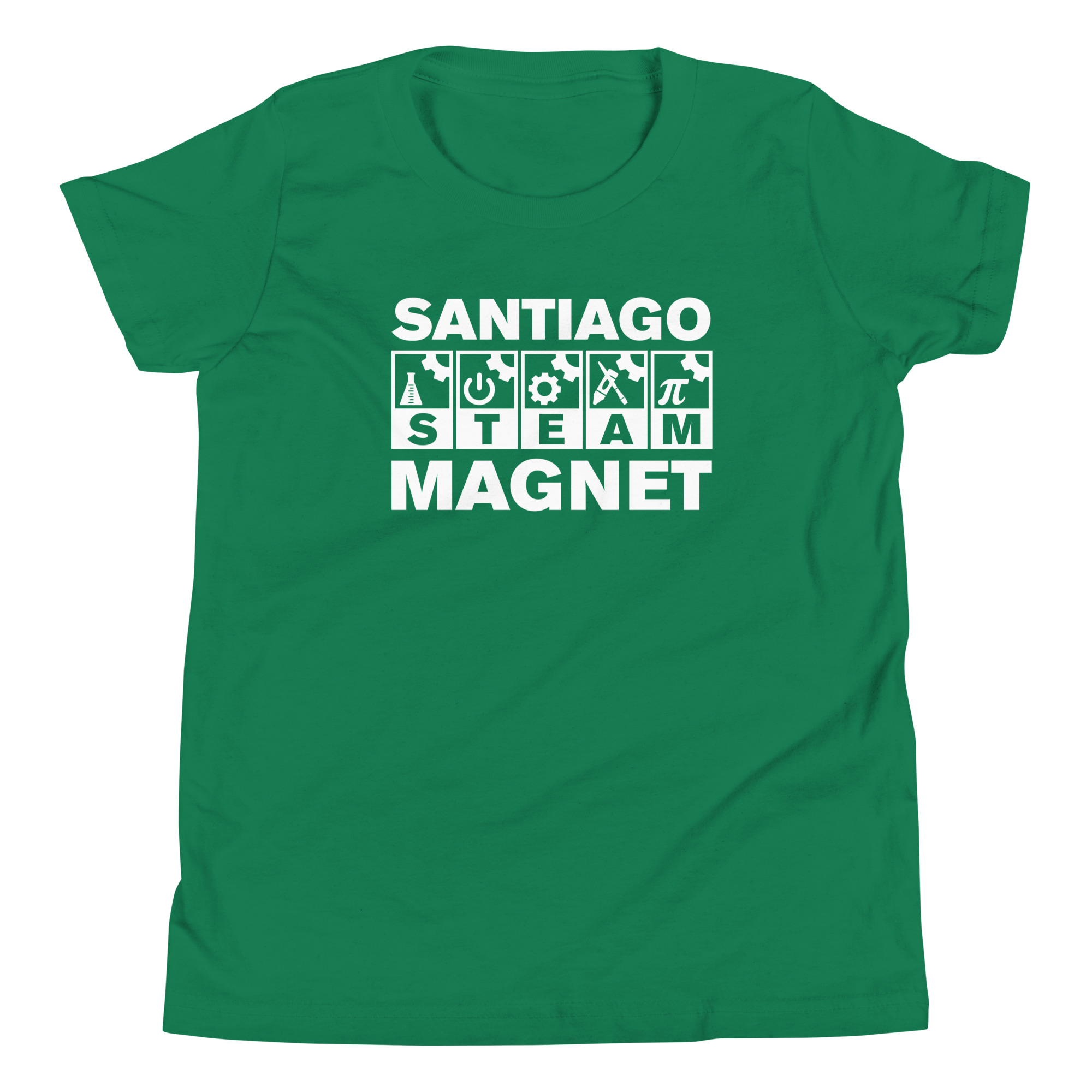 Santiago STEAM Icons Youth Short Sleeve T-Shirt - Image 6