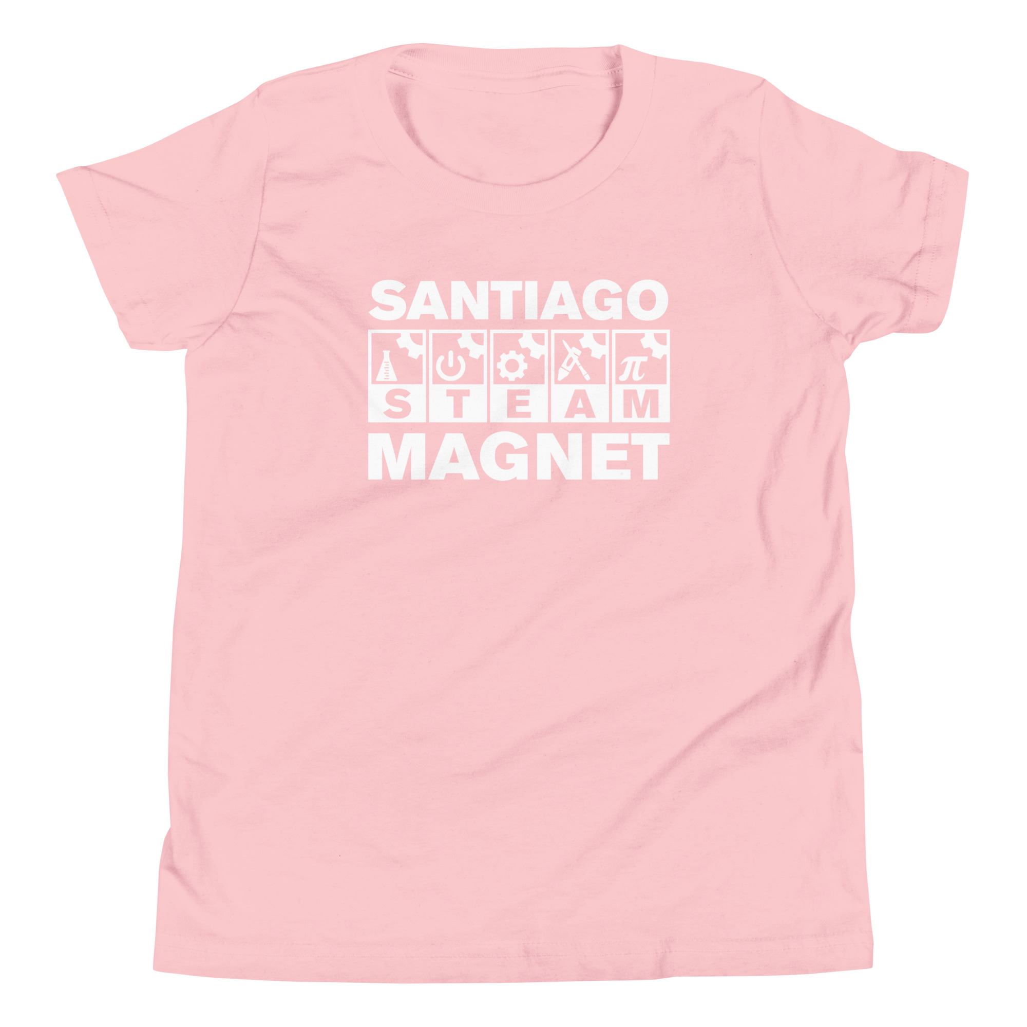 Santiago STEAM Icons Youth Short Sleeve T-Shirt - Image 9