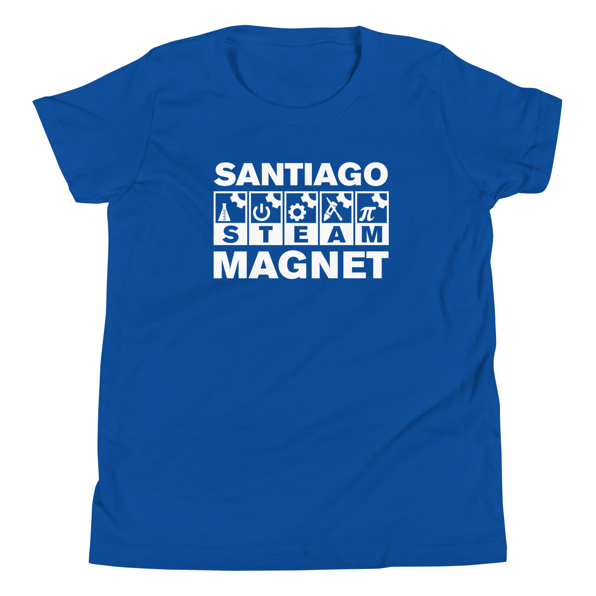 Santiago STEAM Icons Youth Short Sleeve T-Shirt